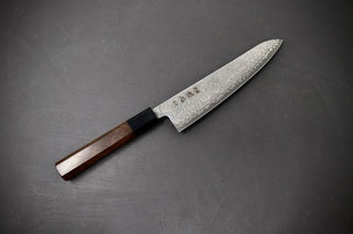 Hikari SLD Damascus Kuro Gyuto 195mm