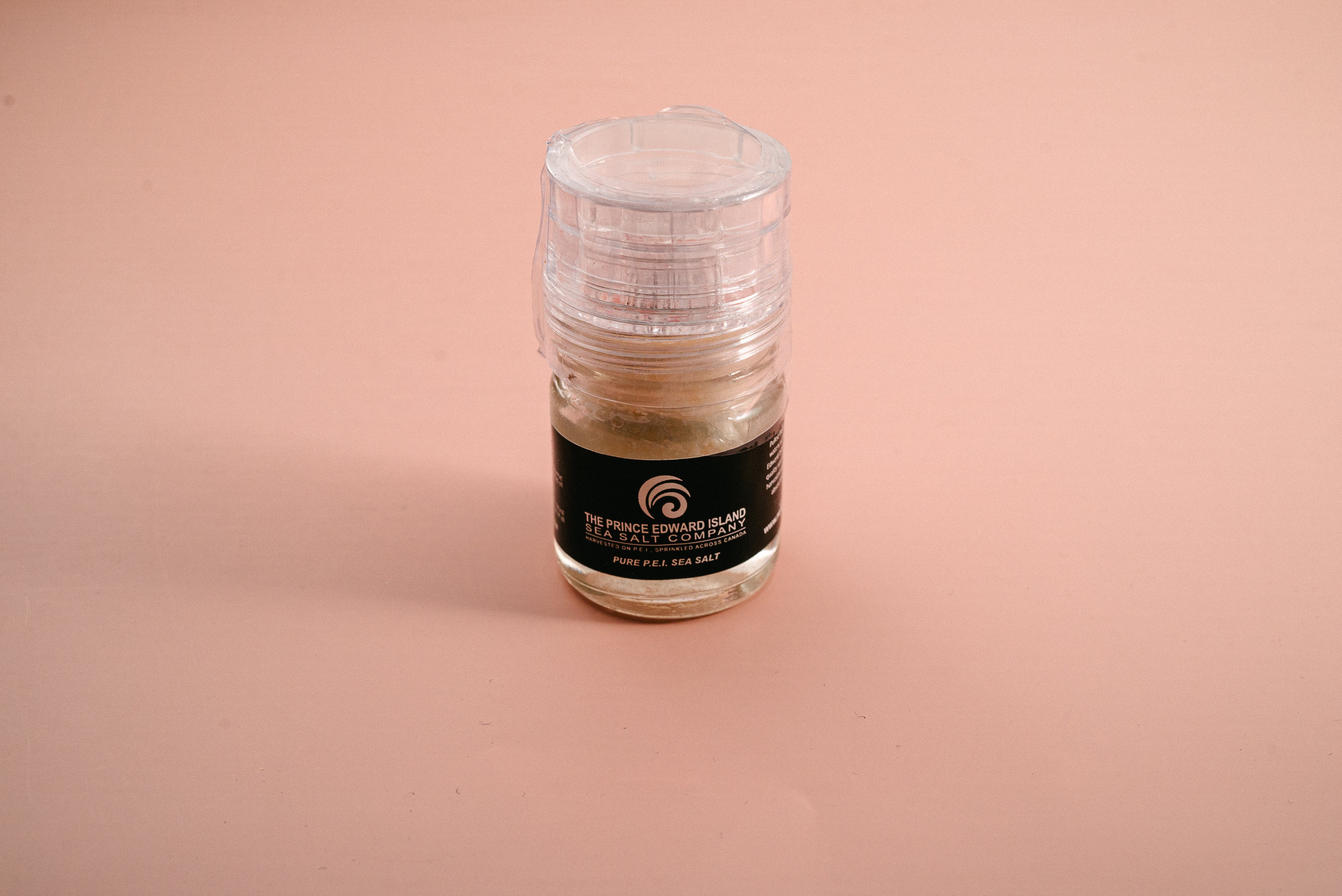 25g grinders of Pure Sea Salt - Prince Edward Island Sea Salt Company - Thecooksedges
