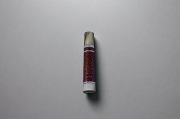 Snakewood w/Marble Horn Collar and Silver Spacers - Thecooksedges