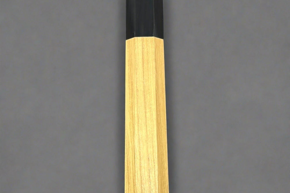 Teak Wa-Handle w/Black Buffalo Horn Collar - Thecooksedges