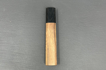 Walnut Wa-Handle w/Black Buffalo Horn Collar - Thecooksedges