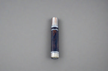 Desert Ironwood w/Marble Horn Collar & Silver Spacers - Thecooksedges