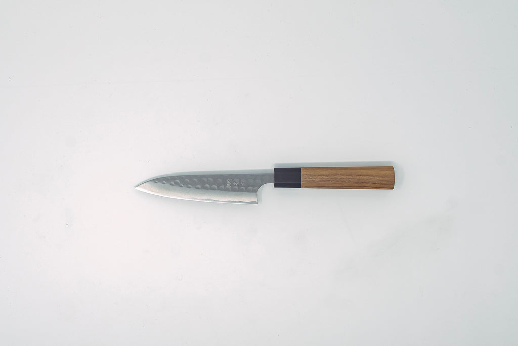 Anryu Hamono Blue#2 Migaki Petty 120mm - Thecooksedges