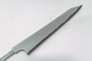 Nigara Hamono Kurozome Damascus Kiritsuke Yanagiba 270mm(Blade Only) - Thecooksedges