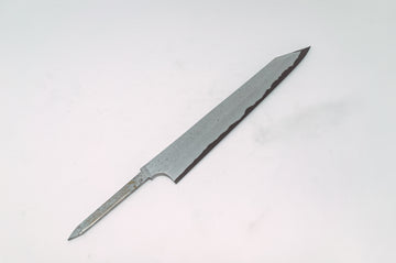 Nigara Hamono Kurozome Damascus Kiritsuke Yanagiba 300mm(Blade Only) - Thecooksedges