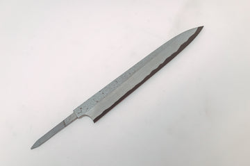 Nigara Hamono Kurozome Damascus Yanagiba 240mm(Blade Only) - Thecooksedges