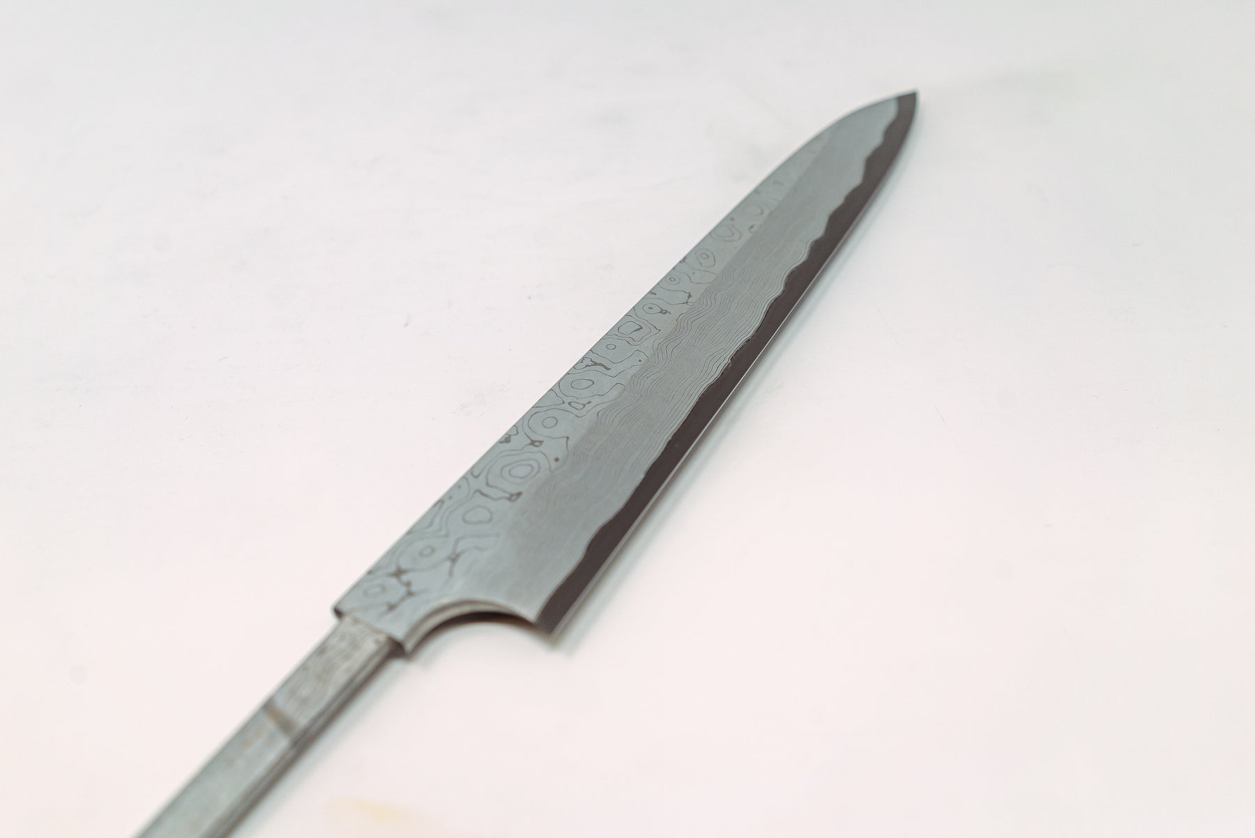 Nigara Hamono Kurozome Damascus Yanagiba 240mm(Blade Only) - Thecooksedges