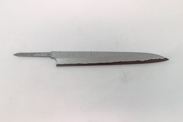 Nigara Hamono Kurozome Damascus Yanagiba 270mm(Blade Only) - Thecooksedges