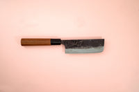 Blue #2 Kurouchi Small Nakiri 120mm - Thecooksedges