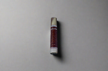 Snakewood w/Marble Horn Collar and Silver Spacers - Thecooksedges