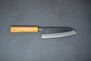 Fujimoto Kurouchi Forged Santoku 165mm - Thecooksedges