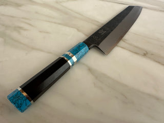 Hatsukokoro Shirasagi Kurouchi Kiritsuke Gyuto 240mm - Thecooksedges