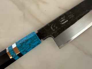 Hatsukokoro Shirasagi Kurouchi Kiritsuke Gyuto 210mm - Thecooksedges