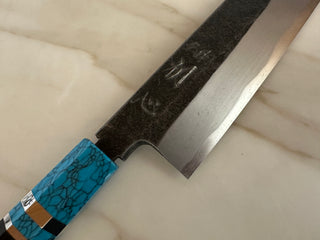 Hatsukokoro Shirasagi Kurouchi Kiritsuke Gyuto 240mm - Thecooksedges