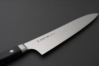 Hatsukokoro Hayabusa Damascus HAP40 Gyuto 240mm - Thecooksedges