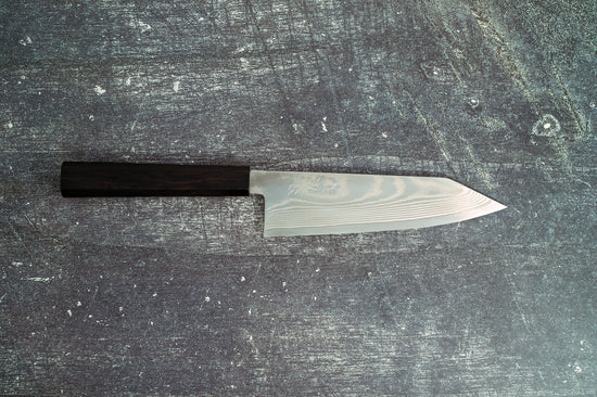 Hatsukokoro Ginsou Silver3 Nickel Damascus Bunka 180mm