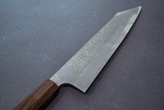 Hatsukokoro Blue#2 Nashiji Damascus Kiritsuke Gyuto 240mm - Thecooksedges