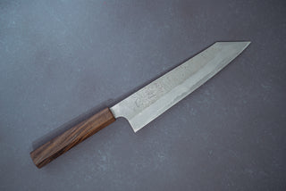 Hatsukokoro Blue#2 Nashiji Damascus Kiritsuke Gyuto 240mm - Thecooksedges
