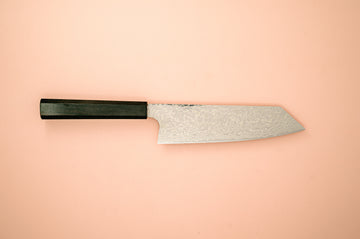 Hatsukokoro Ginga34 Nickel Damascus Bunka 170mm - Thecooksedges