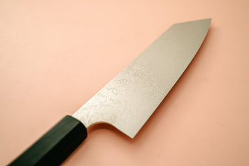 Hatsukokoro Ginga34 Nickel Damascus Bunka 170mm - Thecooksedges