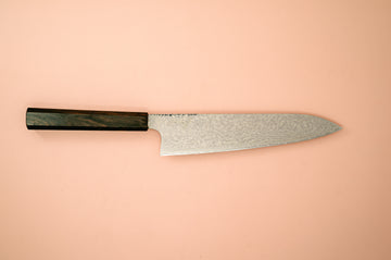 Hatsukokoro Ginga34 Nickle Damascus Gyuto 210mm - Thecooksedges