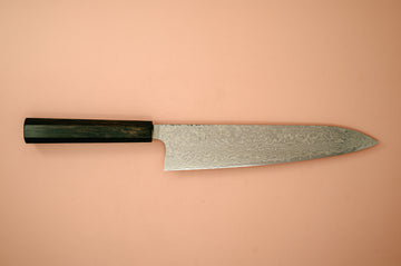 Hatsukokoro Ginga34 Nickle Damascus Gyuto 240mm - Thecooksedges