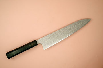 Hatsukokoro Ginga34 Nickle Damascus Gyuto 240mm - Thecooksedges
