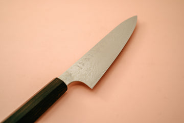 Hatsukokoro Ginga34 Nickle Damascus Petty 150mm - Thecooksedges