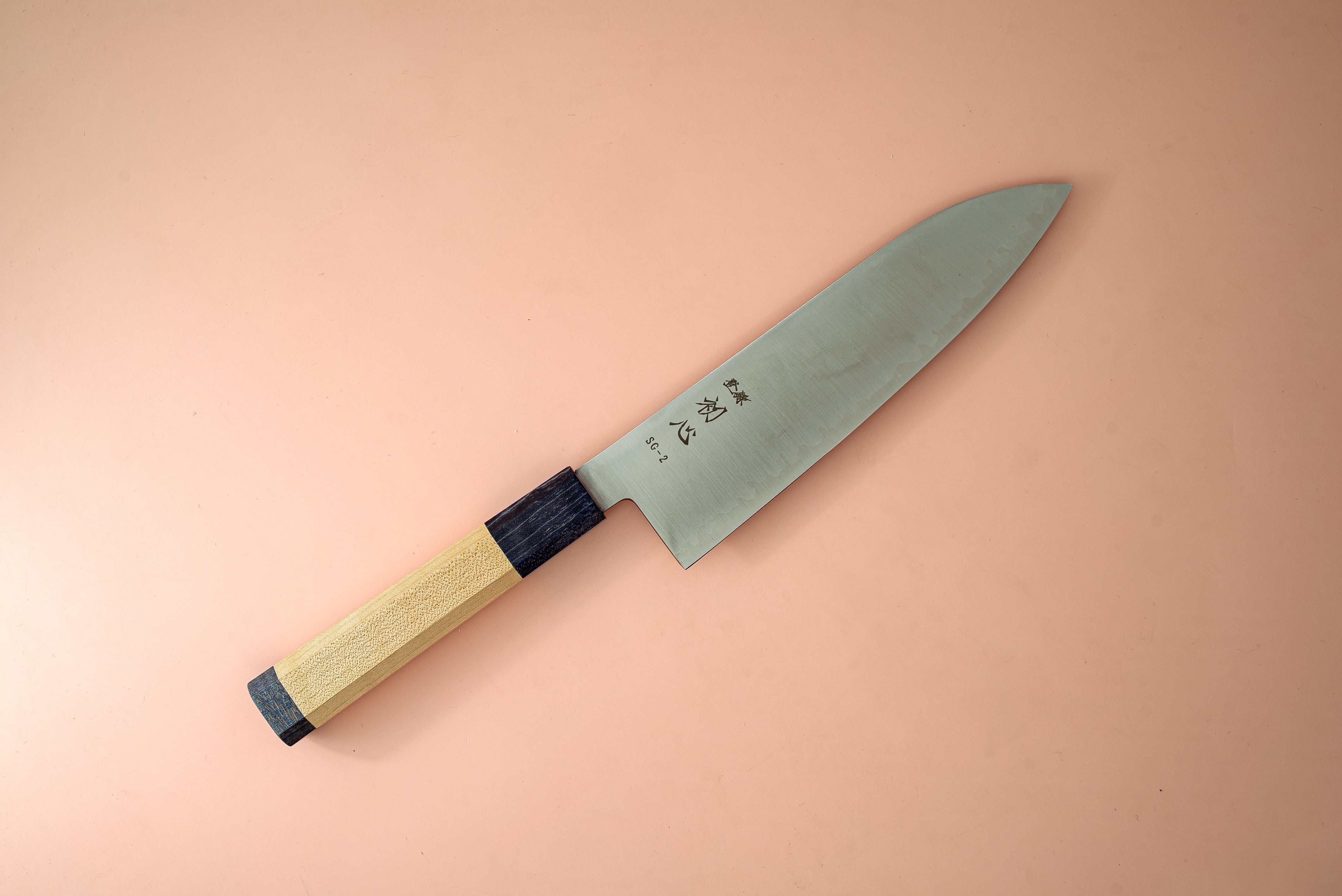 Hatsukokoro Hayabusa SG2 Santoku 180mm - Thecooksedges