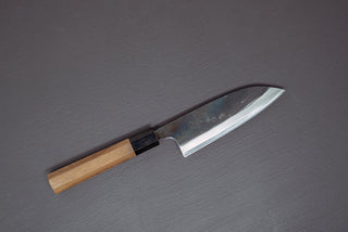 Hatsukokoro Kokugei Blue#1 Kurouchi Petty 120mm - Thecooksedges