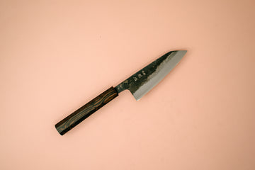 Hatsukokoro Kurogane Ko-Bunka 120mm - Thecooksedges