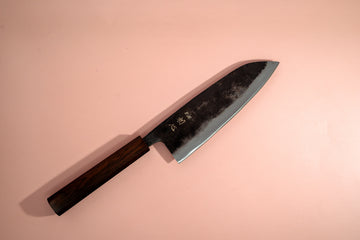 Hatsukokoro Kurogane Santoku 165mm - Thecooksedges