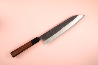 Hatsukokoro Kurokaze White#2 Kurouchi Gyuto 210mm - Thecooksedges