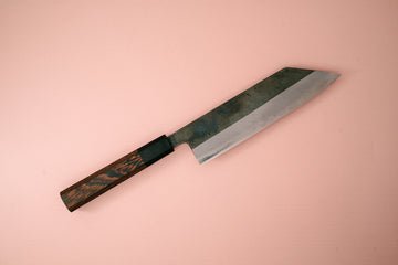 Hatsukokoro Kurosagi AS Kurouchi Bunka 180mm - Thecooksedges
