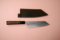 Hatsukokoro Shikkoku Blue2 Bunka 165mm (refinished by Marcel) - Thecooksedges