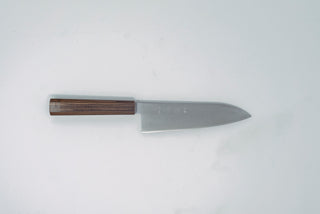 Hayabusa Silver3 Migaki Santoku 180mm - Thecooksedges
