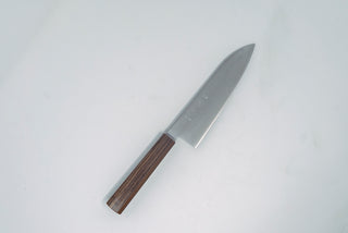 Hayabusa Silver3 Migaki Santoku 180mm - Thecooksedges