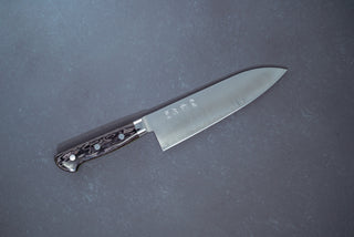 Hatsukokoro Hayabusa SG2 Migaki Santoku 180mm - Thecooksedges