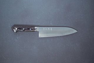 Hatsukokoro Hayabusa SG2 Migaki Santoku 180mm - Thecooksedges