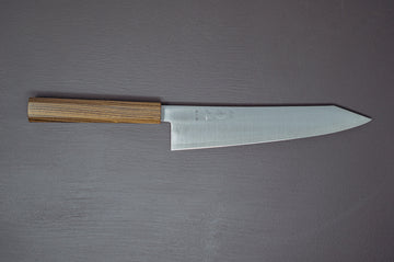 Hayabusa Silver3 Migaki Kiritsuke 210mm - Thecooksedges