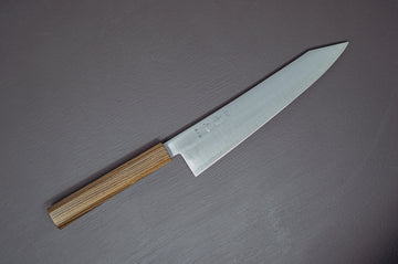 Hayabusa Silver3 Migaki Kiritsuke 210mm - Thecooksedges