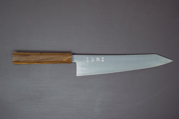 Hayabusa Silver3 Migaki Kiritsuke 240mm - Thecooksedges