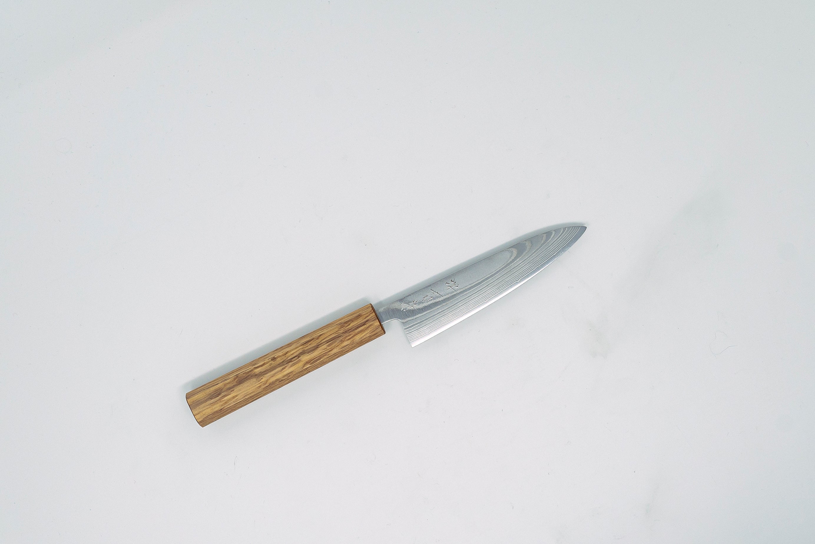 Sakai kikumori 10A Damascus Petty 135mm - Thecooksedges
