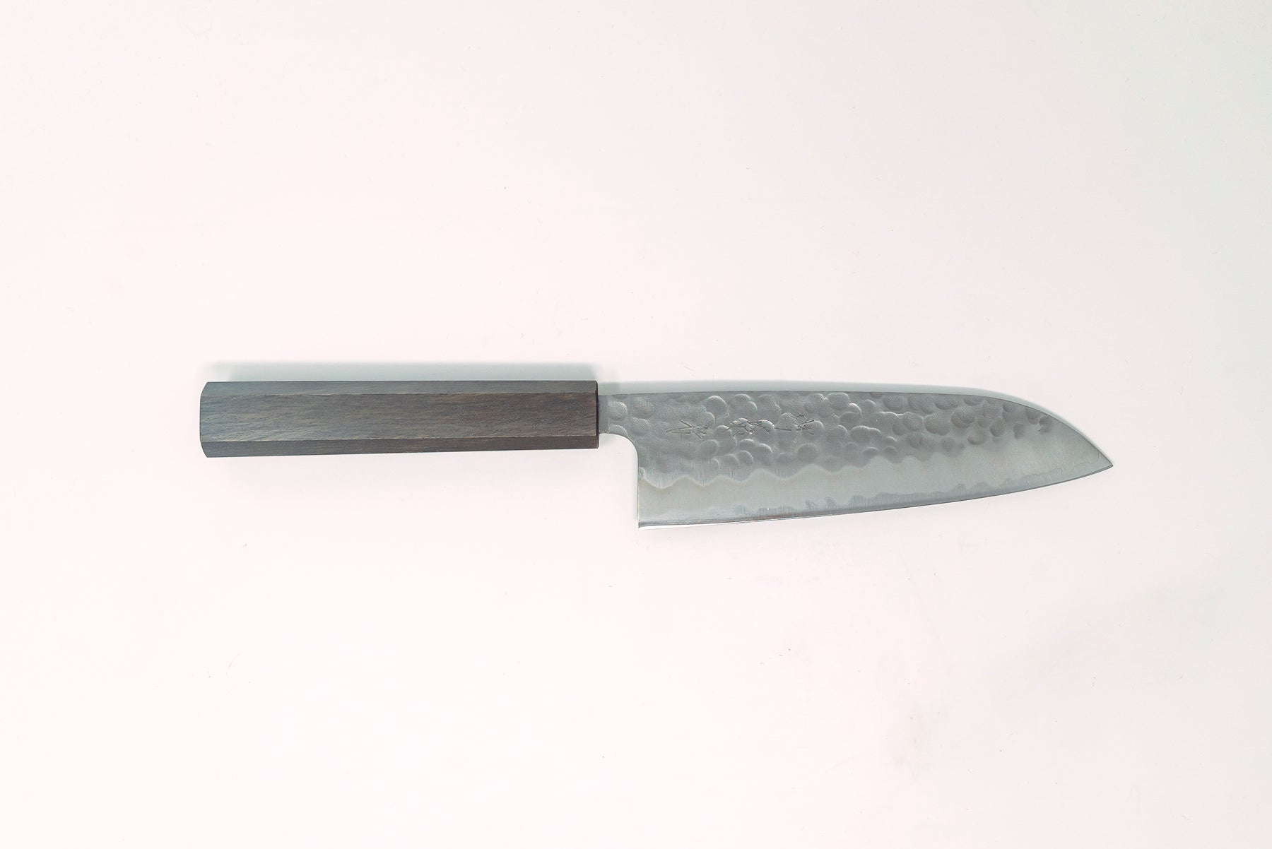 Sakai Kikumori NDW W2 Santoku 165mm w/ Black Oak Handle - Thecooksedges