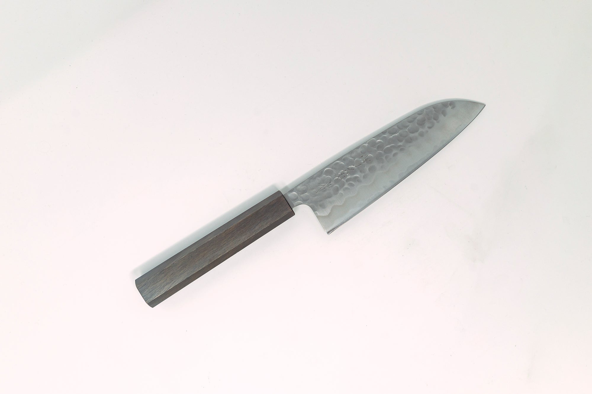 Sakai Kikumori NDW W2 Santoku 165mm w/ Black Oak Handle - Thecooksedges