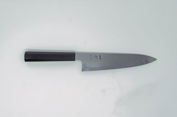 Hatsukokoro Komorebi Damascus Blue#1 Gyuto 210mm (scratch and dent) - Thecooksedges
