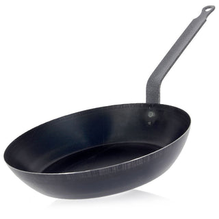 De Buyer La Lyonnaise Blue Carbon Steel Fry Pan - Thecooksedges