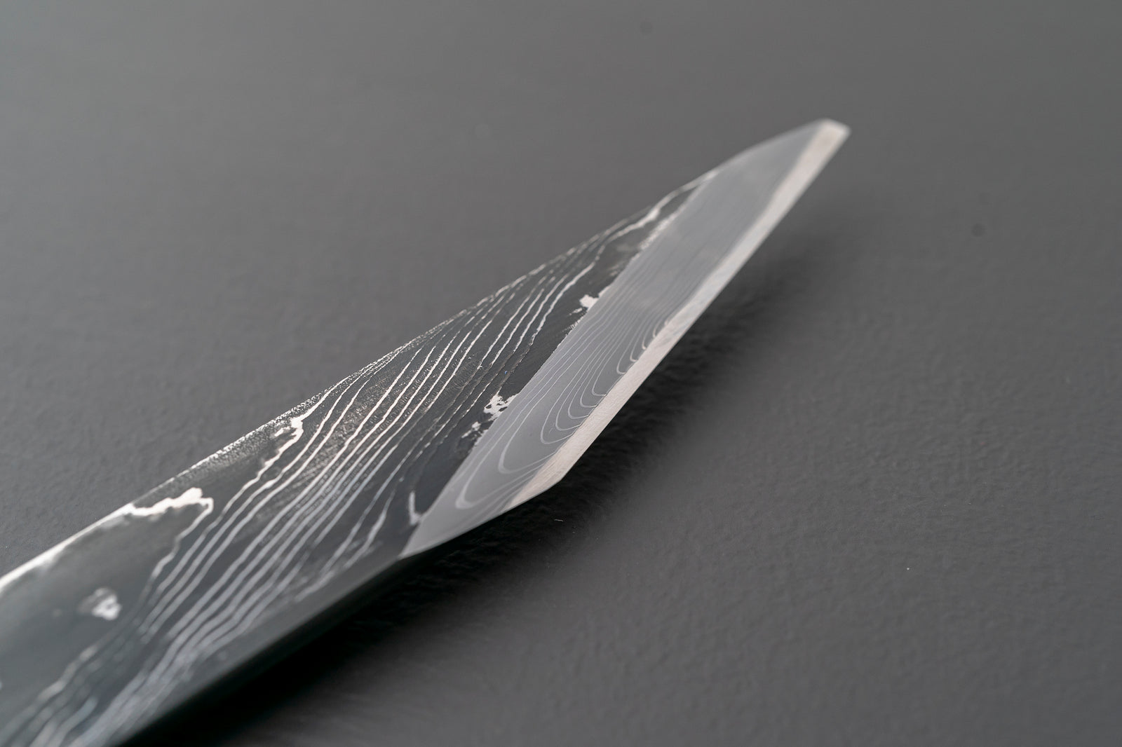 Masuda White2 Twisted Damascus Kiridashi - Thecooksedges