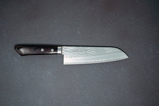 Masutani VG1 Tsuchime Santoku 165mm - Thecooksedges