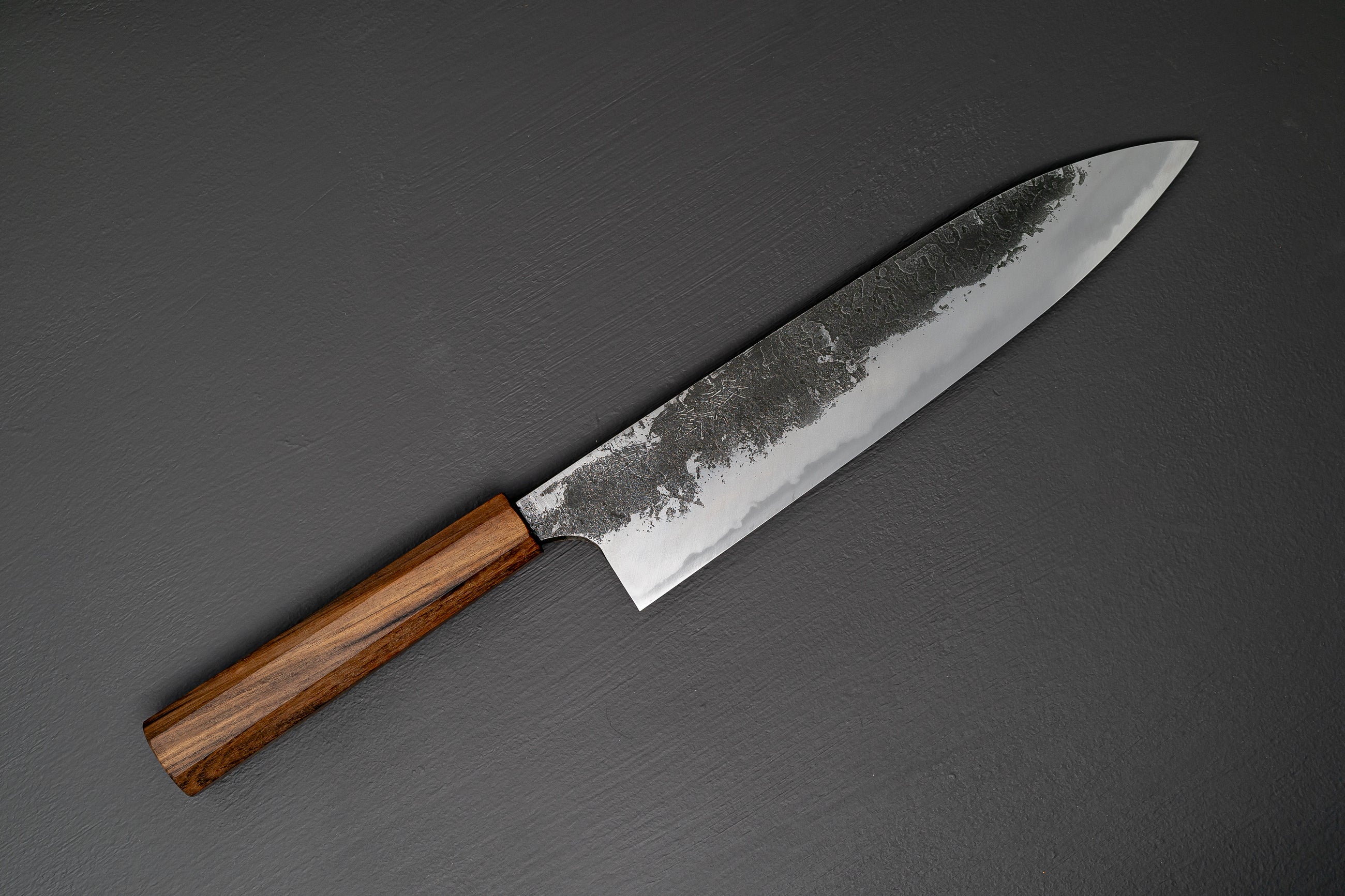 Mazaki White#2 Kurouchi Gyuto 240mm - Thecooksedges
